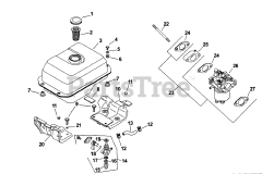 Kohler CS10-931618 - Kohler Command PRO Engine, Basic Version, 10hp, 7.46kW Fuel System Created 11/15/2005