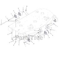 Ariens 991312 - Ariens Apex 52" Zero-Turn Mower, Kawasaki FR (SN: 015000 - 019999)