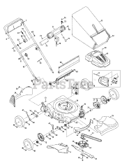 Yard-Man 12AE46JA001 - Yard-Man Walk-Behind Mower (2010)