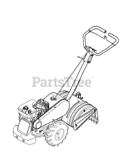 Huskee 21AB455C730 - Huskee Tiller (2008) (Tractor Supply)