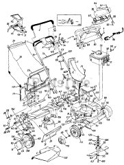 Cub Cadet 196 (127-196-100) - Cub Cadet Walk-Behind Mower (1987)