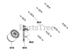 Briggs & Stratton 080016-00 - Briggs & Stratton 125kW Home Standby Generator Engine Service Parts - Sensors &amp; Spark Plugs
