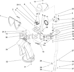 Toro 38629 (826 OE) - Toro 26" Power Max Snow Thrower (SN: 290000001 - 290999999) (2009)