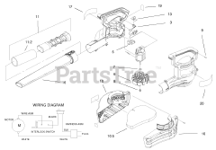 Toro 51589 - Toro Quiet Blower Vacuum (SN: 200000001 - 200999999) (2000)
