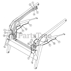 Simplicity 1692932 - Simplicity Front End Loader Loader, Front End - Boom Hydraulics