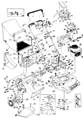 MTD 120-898E - MTD Walk-Behind Mower (1990)