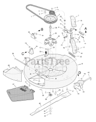 Murray 30577x8A - Murray 30" Rear-Engine Riding Mower (2000) Mower Housing