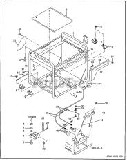 Subaru Robin RGV10K36040 - Subaru Robin Generator 2300 Base &amp; Frame