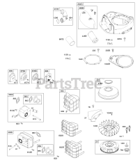 Briggs & Stratton 31R607-0014-B1 - Briggs & Stratton Vertical Engine