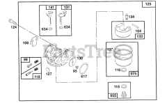 Briggs & Stratton 123802-0229-01 - Briggs & Stratton Vertical Engine