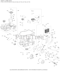 Kohler ECV730-3019 - Kohler Command PRO EFI Engine, Made for Dixie Chopper, 23hp, 17.2kW 03 Lubrication