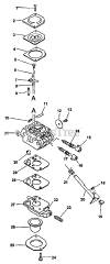 Echo PP-800 - Echo Pole Saw (Type 1) Carburetor