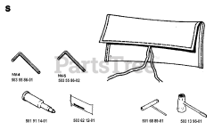 Husqvarna 3120 - Husqvarna Chainsaw (SN: 19942300001 - 19960100000) ACCESSORIES