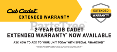 Cub Cadet XT1-GT 54 KH FAB (14AQA3TMA10) - Cub Cadet 54" XT1 Enduro Garden Tractor, Fab Deck, Kohler (2023) .Extended Warranty Option