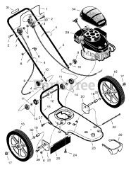 Murray TM5000x11E - Murray Walk-Behind Trimmer (2005)
