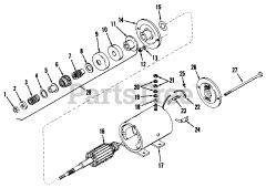 Toro 57222 - Toro 32" Lawn Tractor (SN: 001000001 - 001999999) (1971)