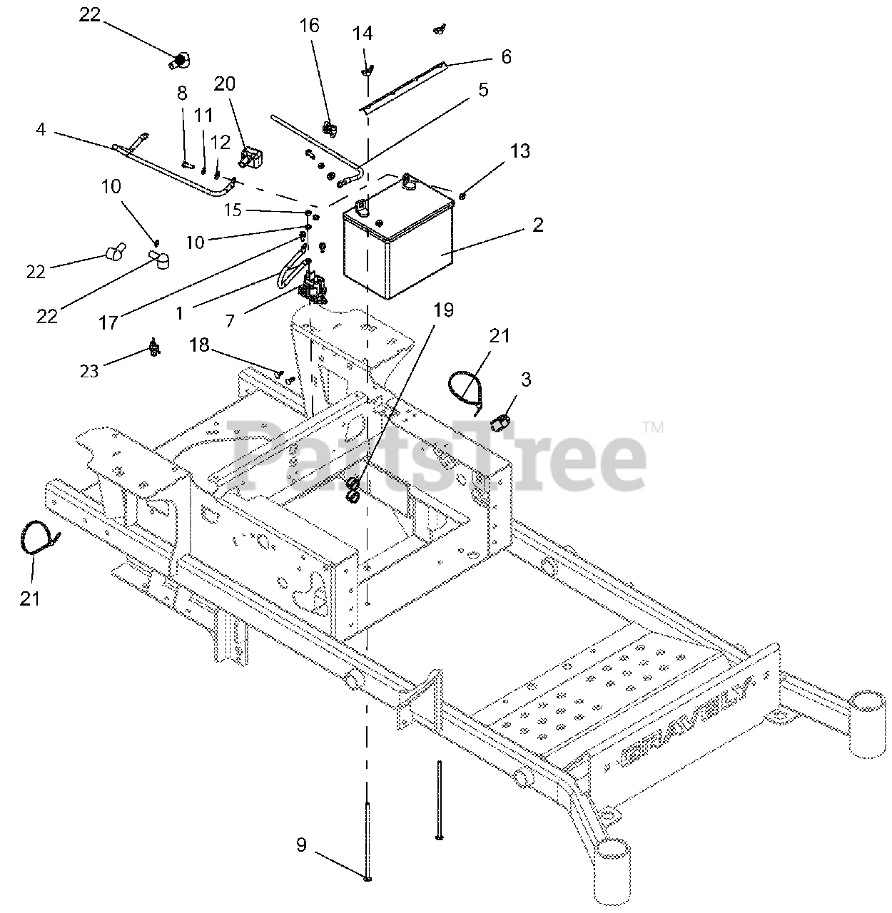 Gravely 991201 (Pro-Turn 52) - Gravely Pro-Turn 52