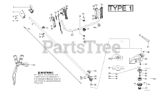 Electrolux/AYP BC 233 B - Electrolux/AYP String Trimmer (2010-03) SHAFT HANDLE