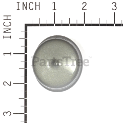 Murray 1722675 Cap, Hub, 1-1/2 Id Gray Poly 1.3 Hi - image 3
