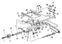 MTD 124-265D147 - MTD Walk-Behind Mower (1994) (Country General)