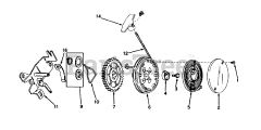 Toro 20610 - Toro Walk-Behind Mower (SN: 009000001 - 009999999) (1979) Rewind Starter No. 590519