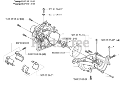 Husqvarna 322 E - Husqvarna Handheld Edger (2001-01) Crankcase