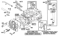 Briggs & Stratton 12B802-0808-01 - Briggs & Stratton Vertical Engine