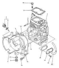 Echo EG-550 - Echo Generator Breather, Cylinder Body