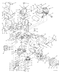Scag STHM-23CV - Scag Three-Wheel Riding Mower, 23hp Kohler (SN: D6300001 - D6399999)