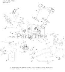 Kohler HD775-3003 - Kohler HD Series Engine, Basic Version, 7.75 ft-lbs, 173cc 08 Fuel System