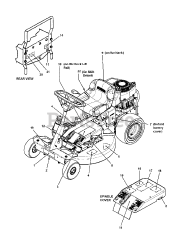 Snapper E 281323BVE (84887) - Snapper 28" Rear-Engine Riding Mower, 13hp