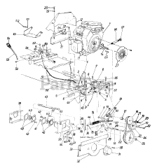 White Outdoor GT-2055 (14A-992-190) - White Outdoor Garden Tractor (1999)