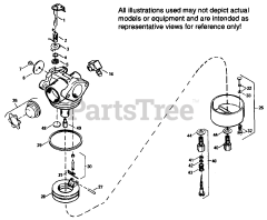 Tecumseh CA-632050 - Tecumseh Carburetor