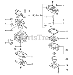 Echo CLS-5000 - Echo Clearing Saw Carburetor