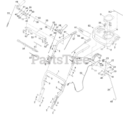 Toro 37802 (826 OHAE) - Toro 26" Power Max Snow Thrower (SN: 400000000 - 408727583)