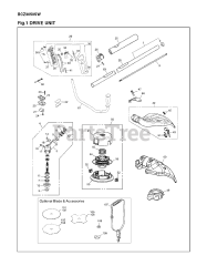 RedMax BCZ 3050 SW - RedMax Brushcutter (SN: 91000101 & Above) (2012-08)