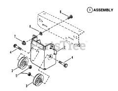 Snapper GT 180H485K (80384) - Snapper 48" Garden Tractor, 18hp Mule Drive Assembly