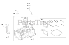 Briggs & Stratton 123P02-0056-H1 - Briggs & Stratton Vertical Engine Cylinder Group