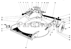 Toro 20700 - Toro Walk-Behind Mower (SN: 002000001 - 002999999) (1982)