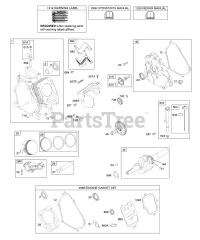 Briggs & Stratton 15Z114-0111-E1 - Briggs & Stratton Horizontal Engine