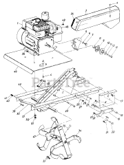 White Outdoor RB-510 (215-310-190) - White Outdoor Roto Boss Tiller (1985)