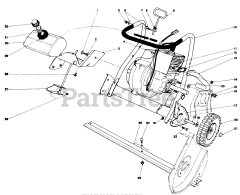 Toro 31506 - Toro SnowMaster Snow Thrower (SN: 007000001 - 007999999) (1977)