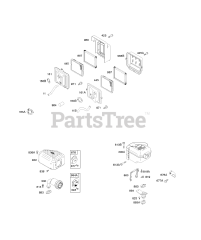Briggs & Stratton 15T205-0130-G8 - Briggs & Stratton Horizontal Engine