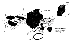 Troy-Bilt 20570 - Troy-Bilt Pony II Rear-Tine Tiller (SN: P001001 - P101750)