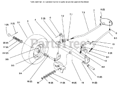 Toro 72085 (267-H) - Toro Lawn & Garden Tractor (SN: 069000001 - 069999999) (1996)