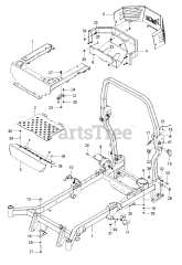RedMax CZT 54 L (967943601-00) - RedMax 54" Zero-Turn Riding Mower (2018-09)