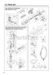 RedMax SGCZ 2401 S - RedMax Reciprocator Trimmer (SN: 60100101 & Above) (2006-01)