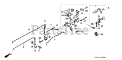 Honda GXV340 UA2 DX3 (GJAMA) - Honda Engine, Made in USA (SN: GJAMA-1000001 - GJAMA-9999999) CONTROL