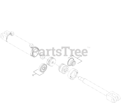Toro 25501 E - Toro Backfill Blade Kit for RT1160 or RT1200 Trencher Hydraulic Cylinder Assembly No. 127-1798