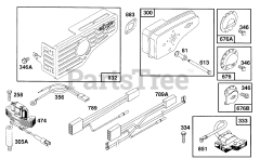 Briggs & Stratton 123782-0162-01 - Briggs & Stratton Vertical Engine Muffler, Electrical